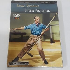 FRED ASTAIRE Royal Wedding classic MOVIE. Color. DVD.  NON-RATED. 1934-1937.